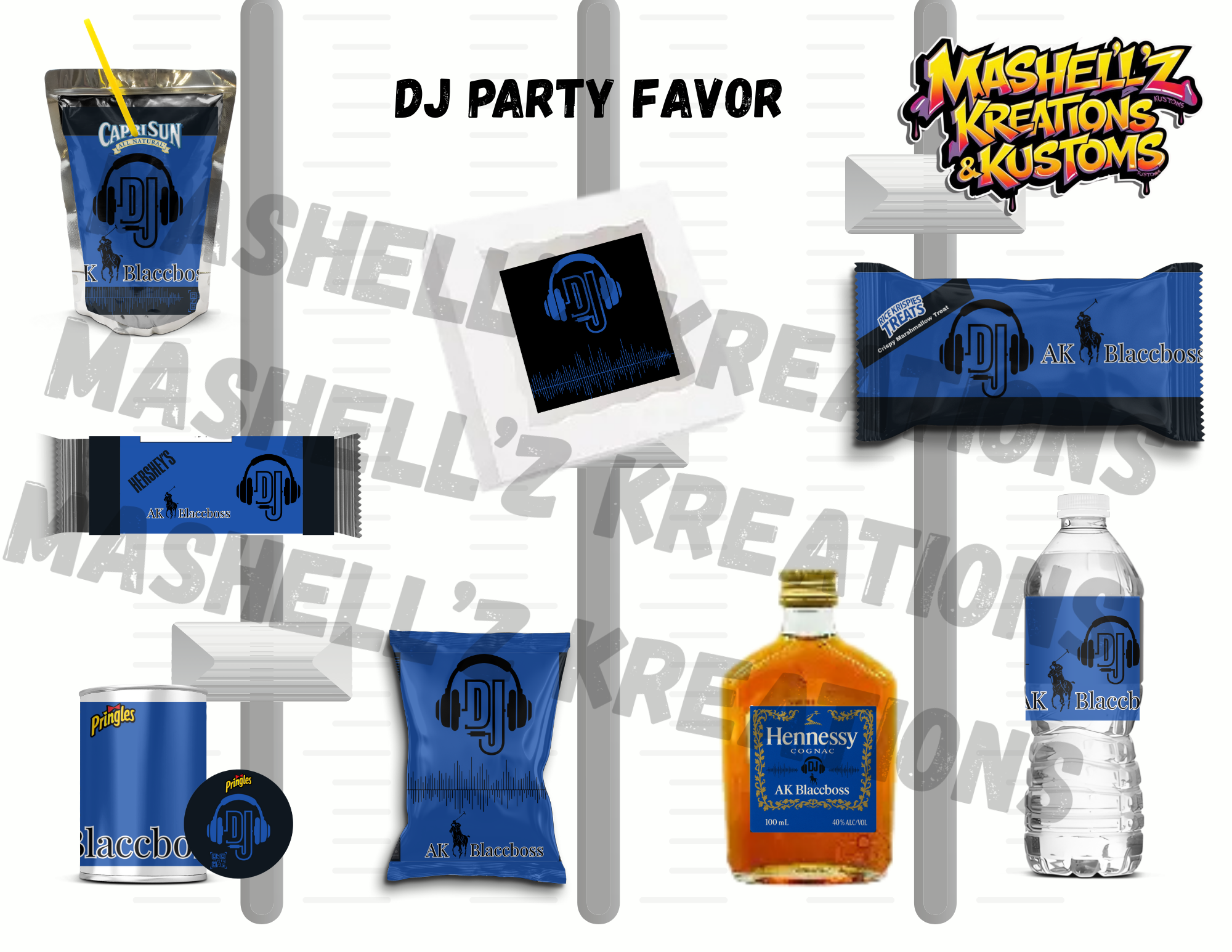 Dj Party Favor Filled (Min of 12)